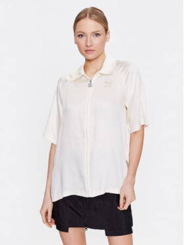 Puma Блузка T7 538283 Écru Relaxed Fit Puma Блузка T7 538283 Écru Relaxed Fit