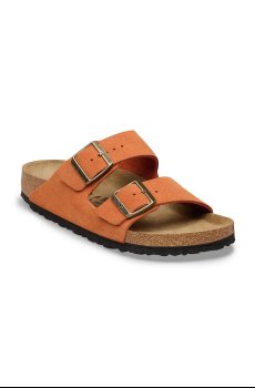 Замшевые шлепанцы Birkenstock Arizona