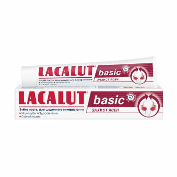 Зубная паста Lacalut Basic Защита десен, 75 мл Зубная паста Lacalut Basic Защита десен, 75 мл