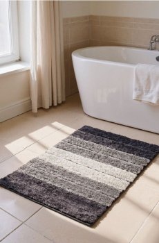 Килимок для ванної кімнати - різнобарвний