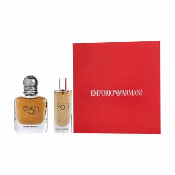 Парфюмированный набор мужской Giorgio Armani Stronger With You Giftset (парфюмированная вода, 15 мл + туалетная вода, 30 мл) Парфюмированный набор мужской Giorgio Armani Stronger With You Giftset (парфюмированная вода, 15 мл + туалетная вода, 30 мл)