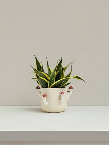 Горщик для квітів - різнобарвний