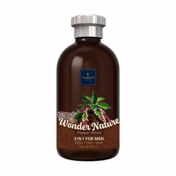 Мужской гель для душа 3 в 1 Famirel Wonder Nature, Pepper Wood, 500 мл Мужской гель для душа 3 в 1 Famirel Wonder Nature, Pepper Wood, 500 мл