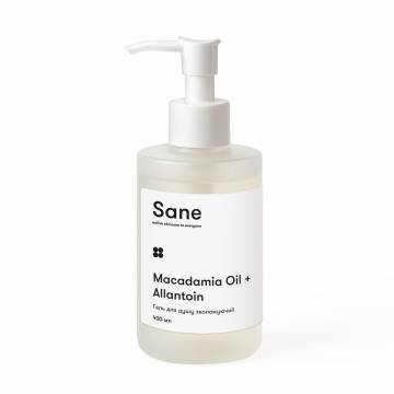 Увлажняющий гель для душа Sane Macadamia Oil + Allantoin, 400 мл Увлажняющий гель для душа Sane Macadamia Oil + Allantoin, 400 мл