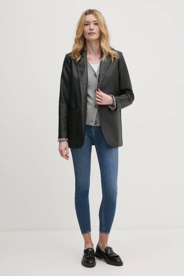 Кардиган с примесью шерсти Dkny цвет серый лёгкий D2G4A150 Кардиган с примесью шерсти Dkny цвет серый лёгкий D2G4A150