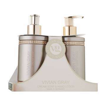 Набор Vivian Gray Brown Crystals (крем-мыло, 250 мл + лосьон для рук, 250 мл) Набор Vivian Gray Brown Crystals (крем-мыло, 250 мл + лосьон для рук, 250 мл)