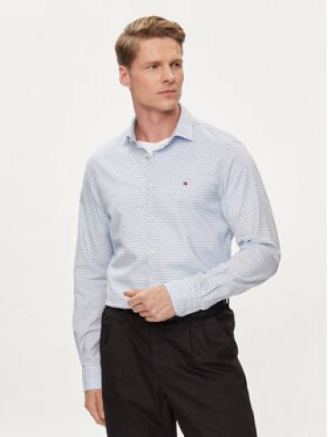 Tommy Hilfiger Сорочка Circle MW0MW34649 Блакитний Slim Fit Tommy Hilfiger Сорочка Circle MW0MW34649 Блакитний Slim Fit