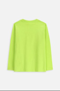 Хлопковый детский лонгслив Coccodrillo