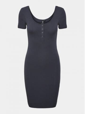 Pieces Повсякденна сукня Kitte 17146324 Cиній Slim Fit Pieces Повсякденна сукня Kitte 17146324 Cиній Slim Fit