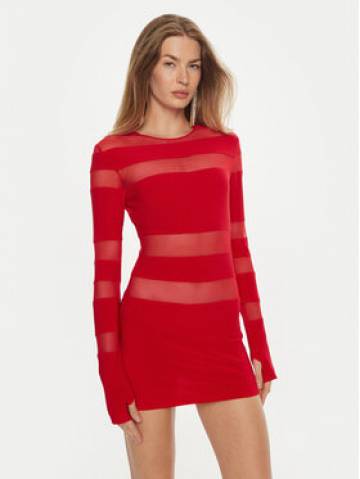 NORMA KAMALI Коктейльна сукня KK4233PMB48946 Червоний Slim Fit NORMA KAMALI Коктейльна сукня KK4233PMB48946 Червоний Slim Fit