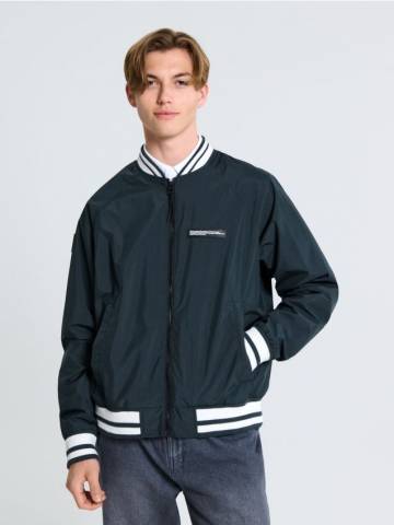 Бомбер NASA - steel blue