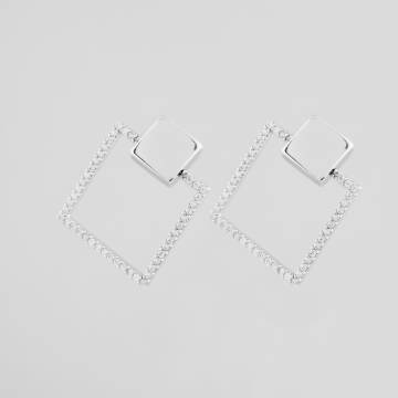 Серебряные серьги Minimal 29252р Серебряные серьги Minimal 29252р