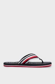 Мужские вьетнамки MASSAGE FOOTBED OLY BEACH SANDAL Синий 44 Tommy Hilfiger FM0FM05025