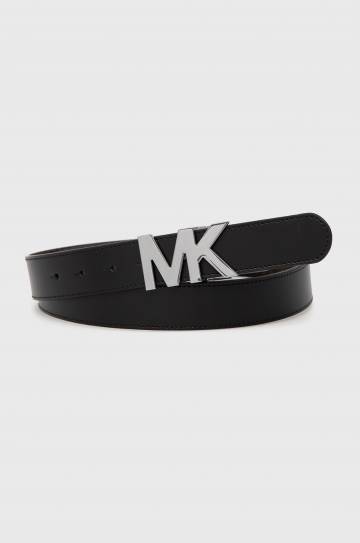 Двухсторонний кожаный ремень Michael Kors мужской цвет чёрный Двухсторонний кожаный ремень Michael Kors мужской цвет чёрный