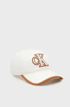 Женская белая кепка YOUNG Белый ONESIZE Calvin Klein LV04F5065G