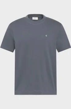 Мужская темно-серая футболка CONTRAST Серый XL Calvin Klein LV04LF223G