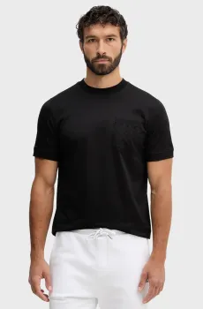 Мужская черная футболка Черный XL Karl Lagerfeld 561200.755004;990