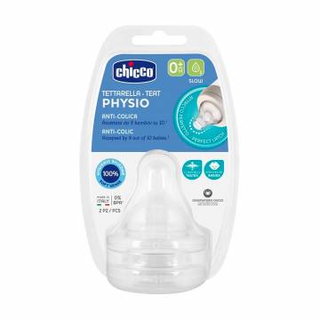 Соска силиконовая физиологическая Chicco Physio Рerfect 5 медленный поток, от 0 месяцев, 2 шт (20311.00) Соска силиконовая физиологическая Chicco Physio Рerfect 5 медленный поток, от 0 месяцев, 2 шт (20311.00)