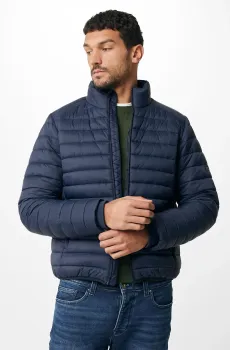 Мужская темно-синяя куртка Синий S Mexx JI1155036M