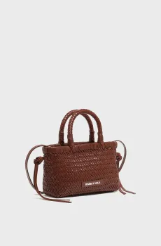 Женская коричневая кожаная сумка Коричневый ONESIZE Bimba Y Lola 251BBFJ7H.10643