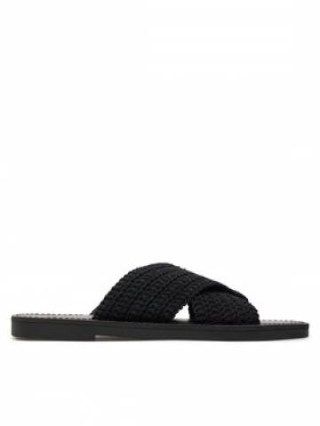 Big Star Shoes Шльопанці NN274077 Чорний Big Star Shoes Шльопанці NN274077 Чорний