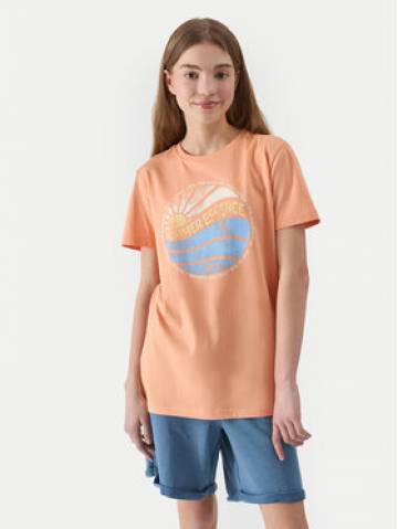 4F Футболка 4FJWSS24TTSHM1135 Оранжевий Regular Fit 4F Футболка 4FJWSS24TTSHM1135 Оранжевий Regular Fit