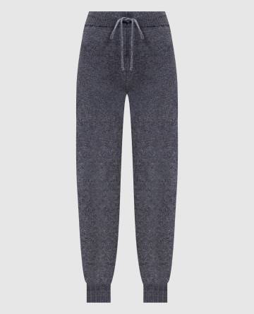 Серые джогеры с шерстью и кашемиром Серые джогеры с шерстью и кашемиром