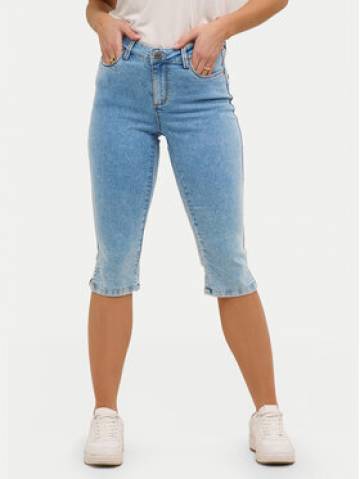 Kaffe Штани-капрі Vicky 10505521 Голубий Slim Fit Kaffe Штани-капрі Vicky 10505521 Голубий Slim Fit