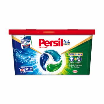 Диски для стирки Persil Universal 4 in 1 Discs Deep Clean, 13 стирок, 13 шт Диски для стирки Persil Universal 4 in 1 Discs Deep Clean, 13 стирок, 13 шт