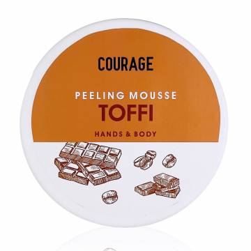 Пилинг-мусс для рук и тела Courage Peeling Mousse Hands and Body Toffi Ирис, 300 мл Пилинг-мусс для рук и тела Courage Peeling Mousse Hands and Body Toffi Ирис, 300 мл