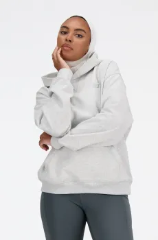 Женское серое худи Athletics Серый S New Balance WT41537AHH