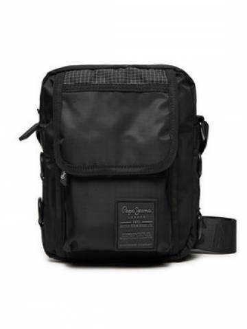 Pepe Jeans Плоска сумка PM030855 Чорний Pepe Jeans Плоска сумка PM030855 Чорний