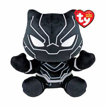 Детская мягконабивная игрушка TY Marvel Чёрная пантера, от 3 лет, 15 см (44000) Детская мягконабивная игрушка TY Marvel Чёрная пантера, от 3 лет, 15 см (44000)
