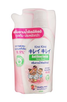 Гель для душа Kirei Kirei Antibacterial Body Wash Healthy White, 400 мл (дойпак)