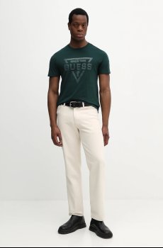 Хлопковая футболка Guess