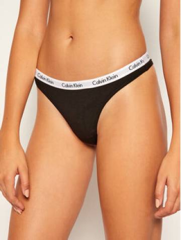 Calvin Klein Underwear Стрінги 0000D1617E Чорний Calvin Klein Underwear Стрінги 0000D1617E Чорний