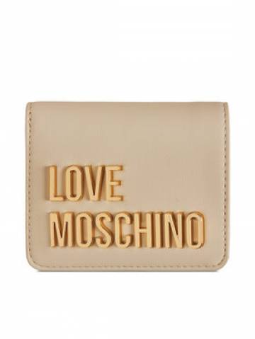 LOVE MOSCHINO Мале жіноче портмоне JC5612PP1LKD0110 Écru LOVE MOSCHINO Мале жіноче портмоне JC5612PP1LKD0110 Écru