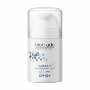 Дневной ревитализирующий крем для лица Biotrade Pure Skin Day Cream SPF 50+ против первых признаков старения, 50 мл Дневной ревитализирующий крем для лица Biotrade Pure Skin Day Cream SPF 50+ против первых признаков старения, 50 мл
