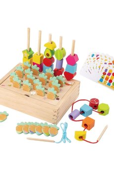 Детская развивающая игрушка Shantou Jinxing Multi Functional Bead Block Box, от 3 лет (C9408)