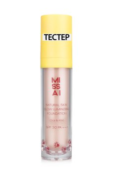 Тональная основа для лица Missai Natural Skin Glow Luminizing Foundation SPF 30 PA+++, тон 02, 30 г (Тестер)