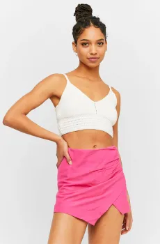 Женская розовая юбка-шорты Розовый XS Tally Weijl SSHVIKNOTTI