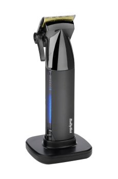 Машинка для стрижки BaByliss MEN Super-X Metal Series 12 насадок, черно-серебристая (E991E)