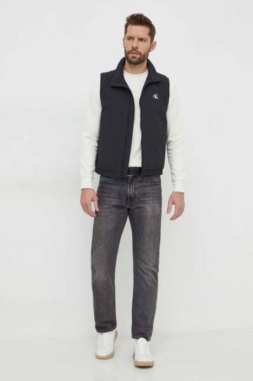 Кофта Calvin Klein мужская цвет зелёный однотонная Кофта Calvin Klein мужская цвет зелёный однотонная