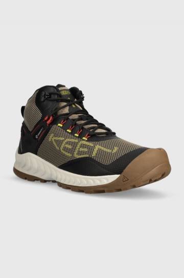 Ботинки Keen Nxis Evo Mid мужские цвет зелёный Ботинки Keen Nxis Evo Mid мужские цвет зелёный