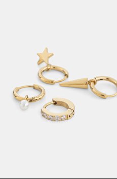 Позолоченные серьги EDBLAD Peak One 4 шт