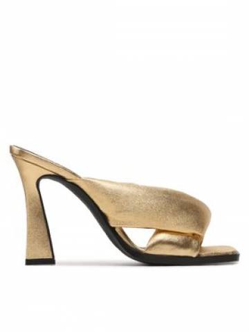 Pinko Шльопанці Corinne Sabot PE 23 BLKS1 100654 A0O5 Золотий Pinko Шльопанці Corinne Sabot PE 23 BLKS1 100654 A0O5 Золотий