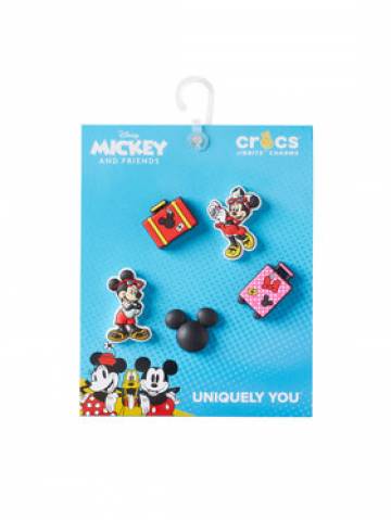 Crocs Прикраса для взуття Jibbitz Mickey Vacation 5pck 10013564 Кольоровий Crocs Прикраса для взуття Jibbitz Mickey Vacation 5pck 10013564 Кольоровий