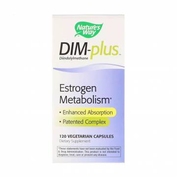 Метаболизм эстрогенов Natures Way DIM-plus Estrogen Metabolism, 120 капсул Метаболизм эстрогенов Natures Way DIM-plus Estrogen Metabolism, 120 капсул