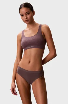 Женские трусики (3 шт) Коричневый XS Calvin Klein LV00QD5212