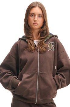 Cropp - Худі на блискавці - коричневий